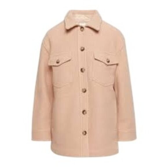 Aritzia Wilfred Free The Ganna Shirt Jacket in Chasm - Picture 2 of 6